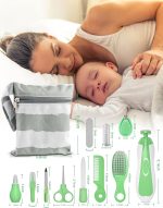 OTTOLIVES Baby Healthcare and Grooming Kit, 24 in 1 Baby Electric Nail Trimmer Set Newborn Nursery Health Care Set for Newborn Infant Toddlers Baby Boys Girls Kids Haircut Tools (0-3 Years+) (Pink) - Image 7